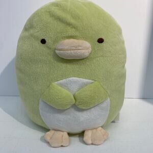 *NEW* 11" 2017 SUMIKKO GURASH GREEN PENGUIN PLUSH